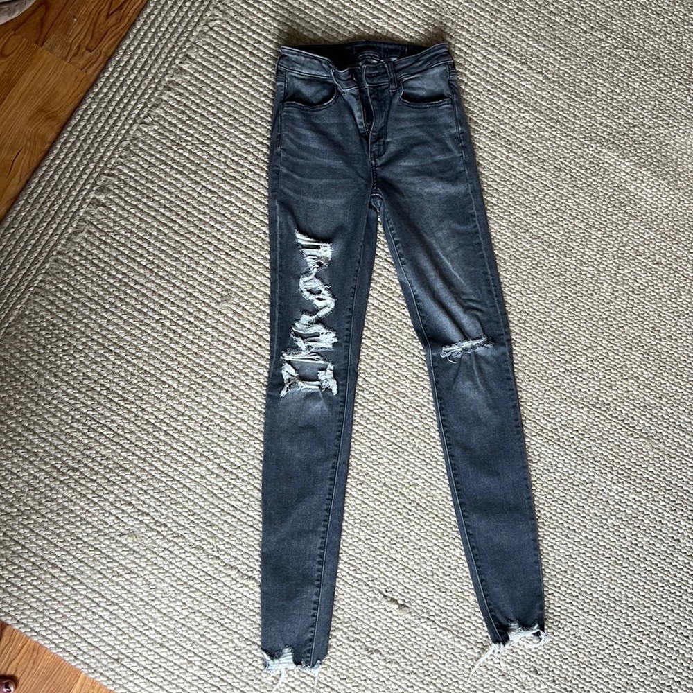 American Eagle - next level stretch jeans - 2 extra long